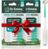 קיסמים דנטליים עם מברשת רכה מנטה